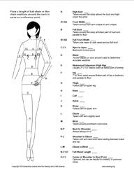 Learn to sew - Taking body measurements