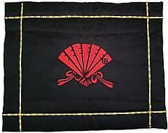 Asian fan placemat embroidery project from Singer @ www.singerco.com