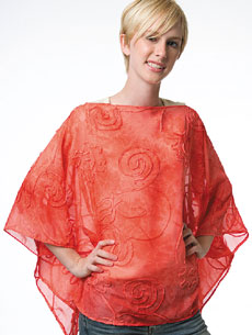 Easy poncho pattern