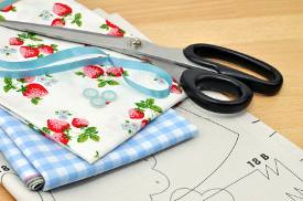 Properly preparing fabric for sewing