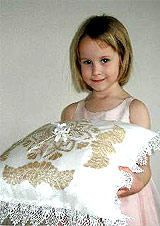 Ring Bearer pillow from Brother at www.brothersews.com